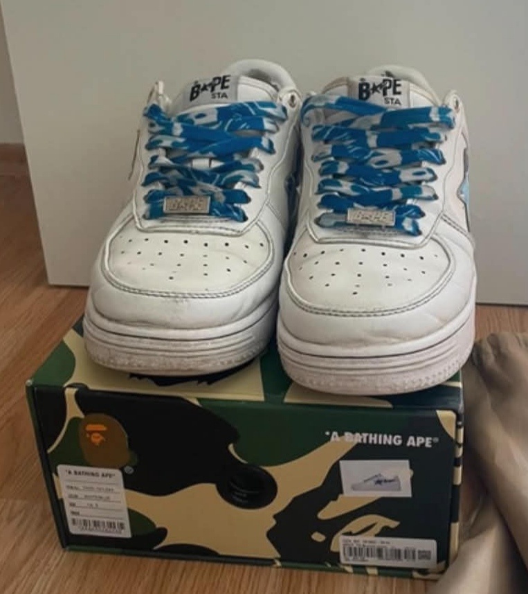 Tenisky Bape Bape sta Blue Camo - 3
