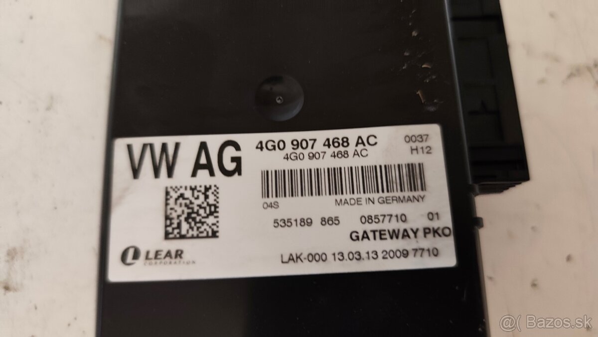 Gateway modul 4G0907468 AC - 3