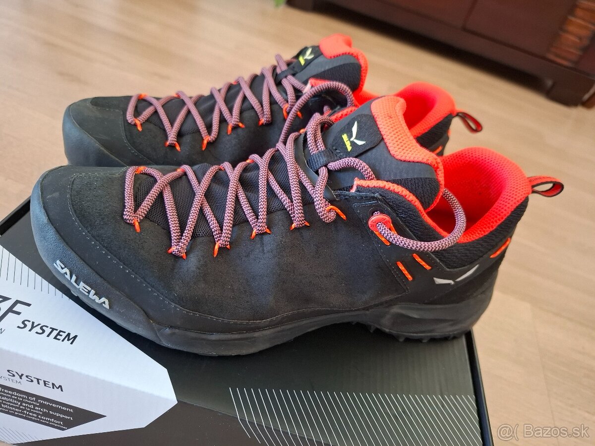 Dámske kožené trekingové topánky Salewa WS Wildfire, veľ. 41 - 3