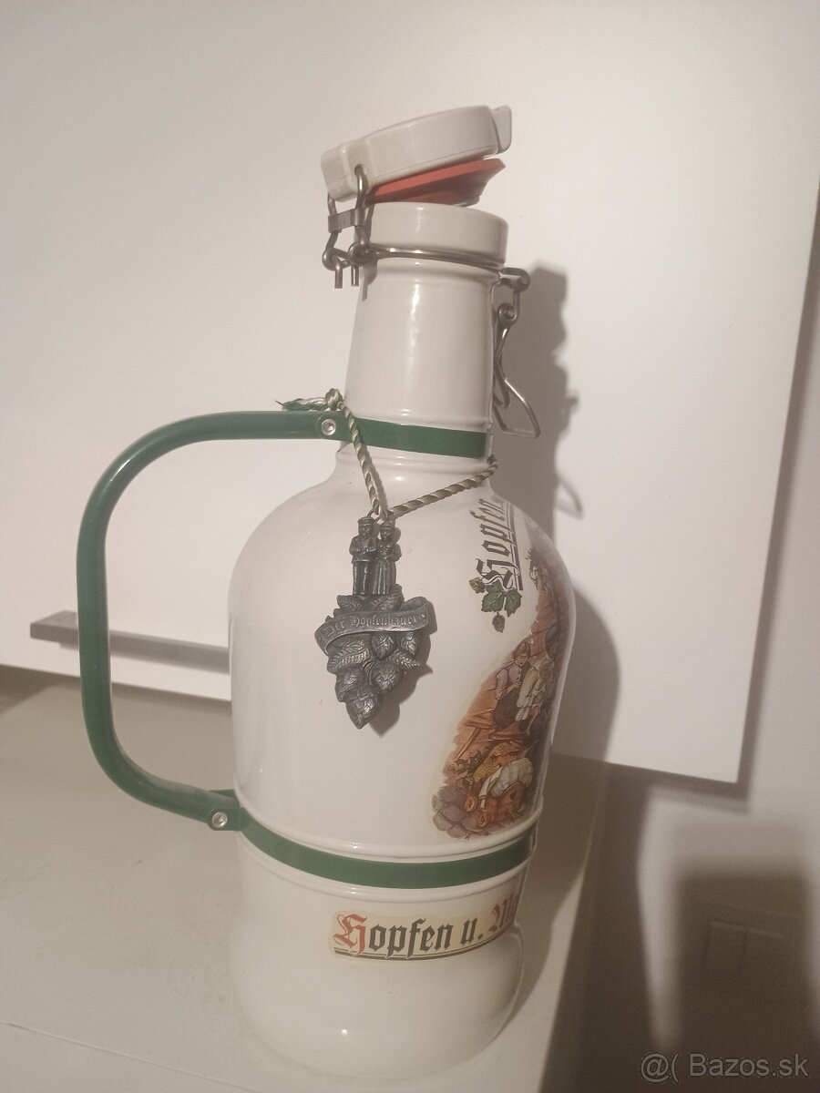 Keramický pivný džbán - 3