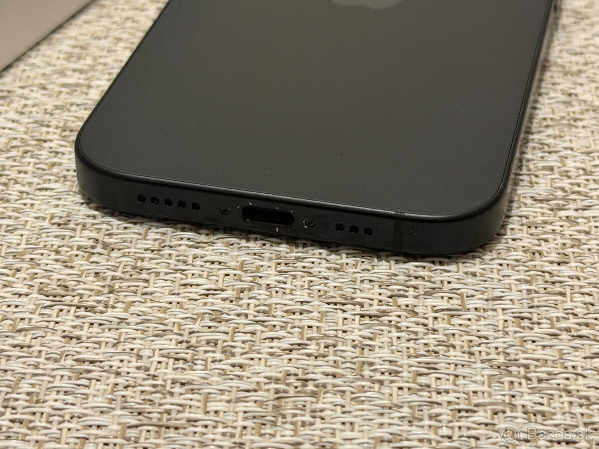 Apple Iphone 15 128Gb - čierny v záruke - Bat 84% - 3