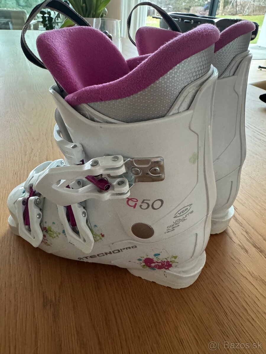 Dievčenské lyžiarky Techno Pro - 3