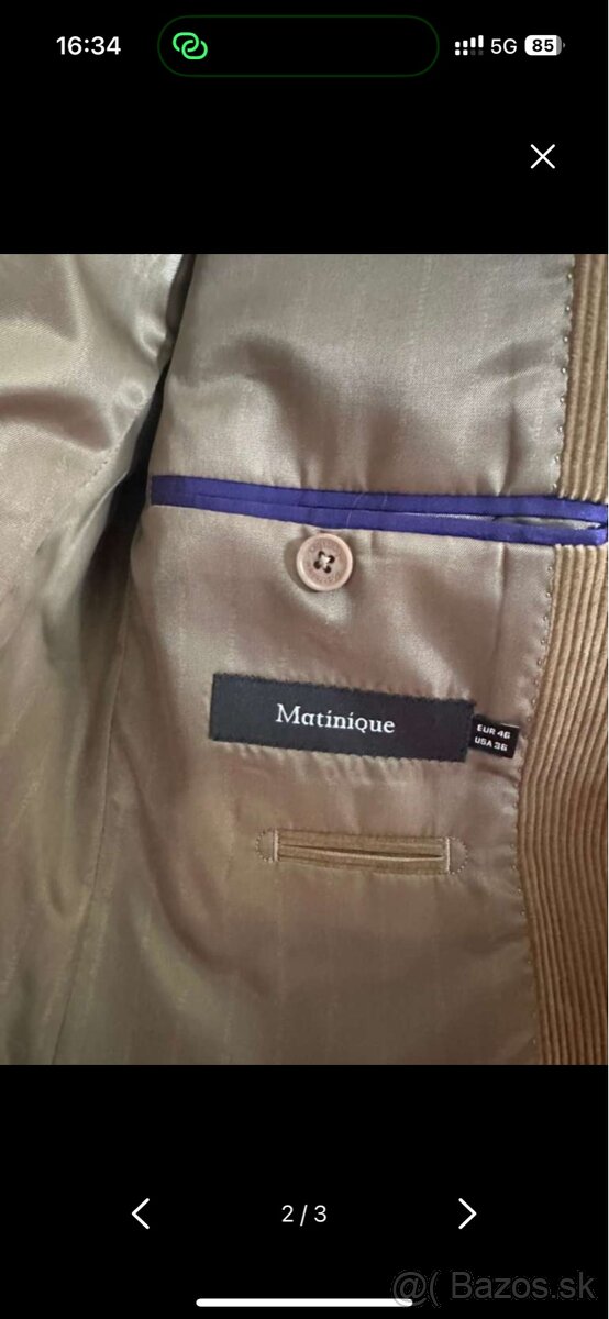Pánske sako Matinique - 3