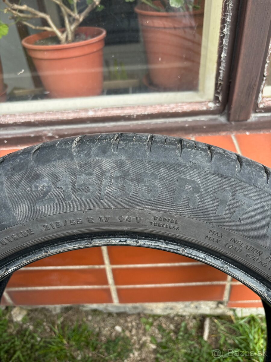 Pneumatiky letné Continental 215/55 R17 94V EcoContact - 3