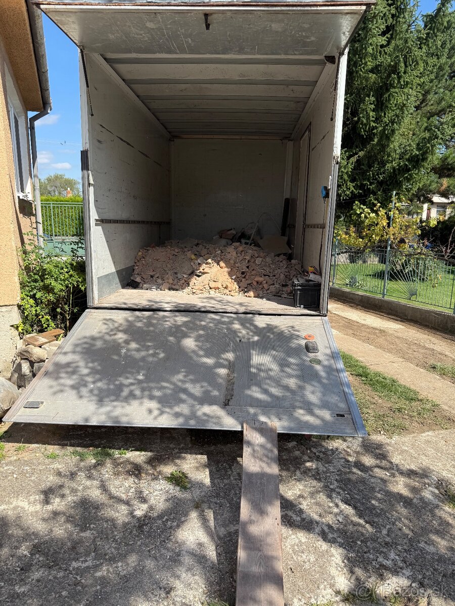 Vypratávanie odvoz šute odpadu-buracie práce-ručné Výkopové - 3