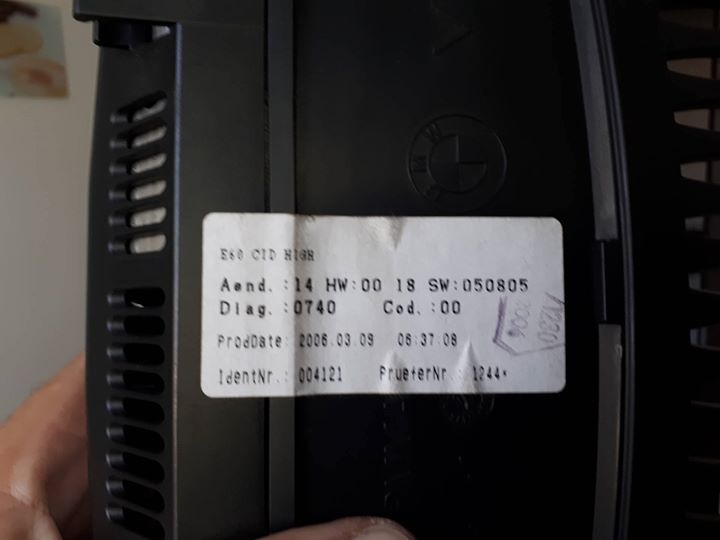 bmw e60 e61.....display - 3