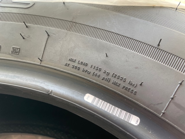 Predám nové letné pneumatiky Bridgestone Dueler - 3