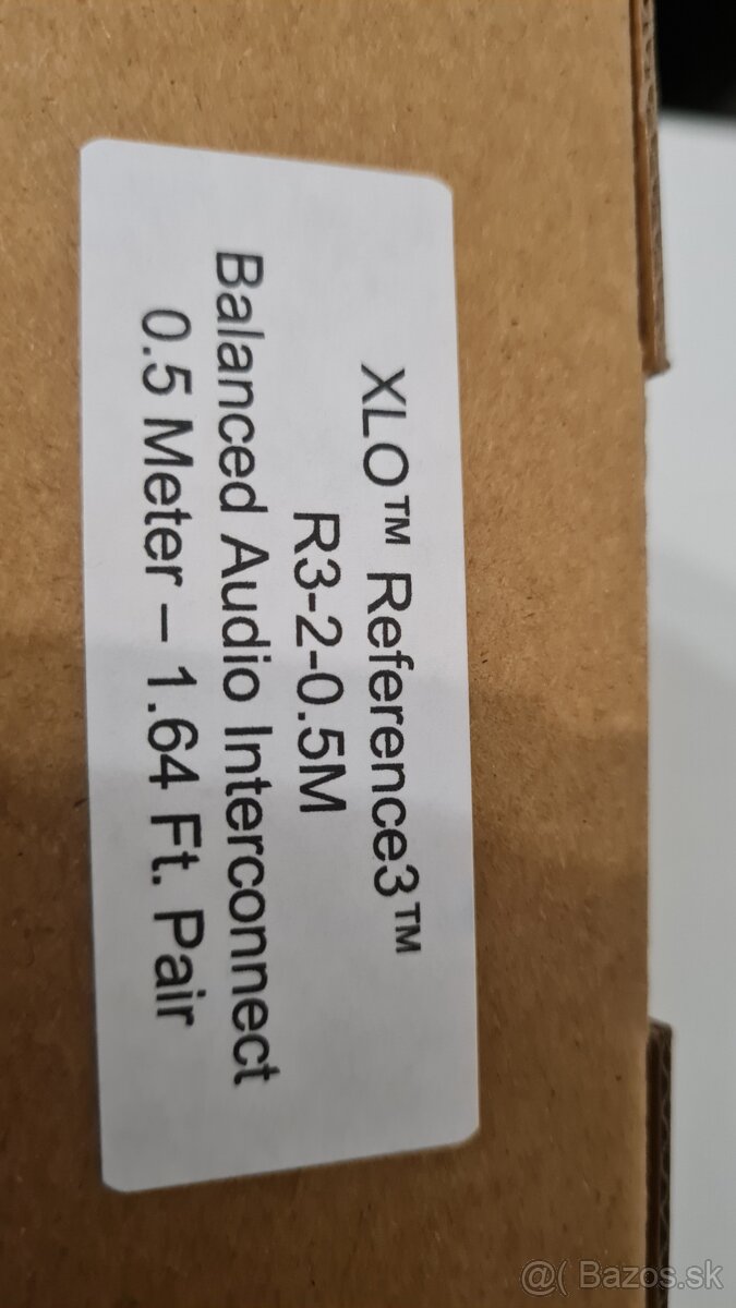 Predám XLO Reference 3-R3-2 / XLR - nový - 3