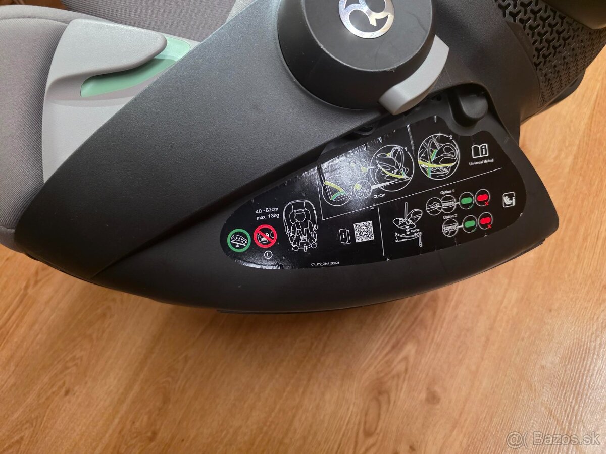 Autosedačka – pre deti 0–13 kg, 40-87cm s nastavením sklonu - 3