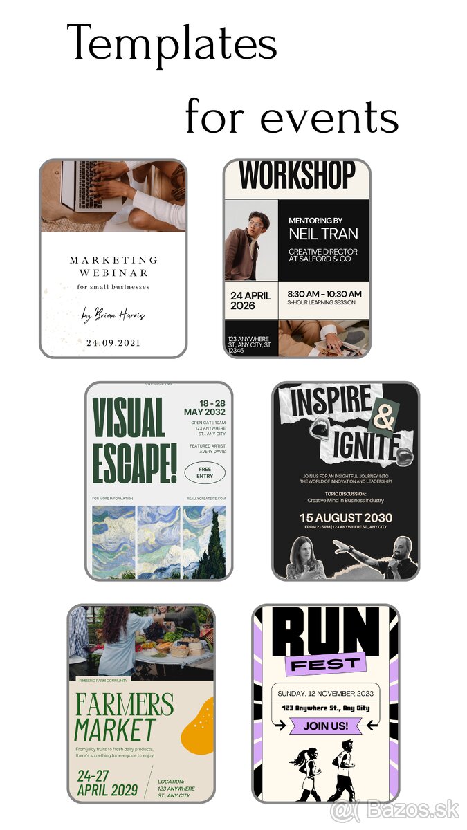 Grafické služby - príspevky na soc.siete, banery, logá - 3