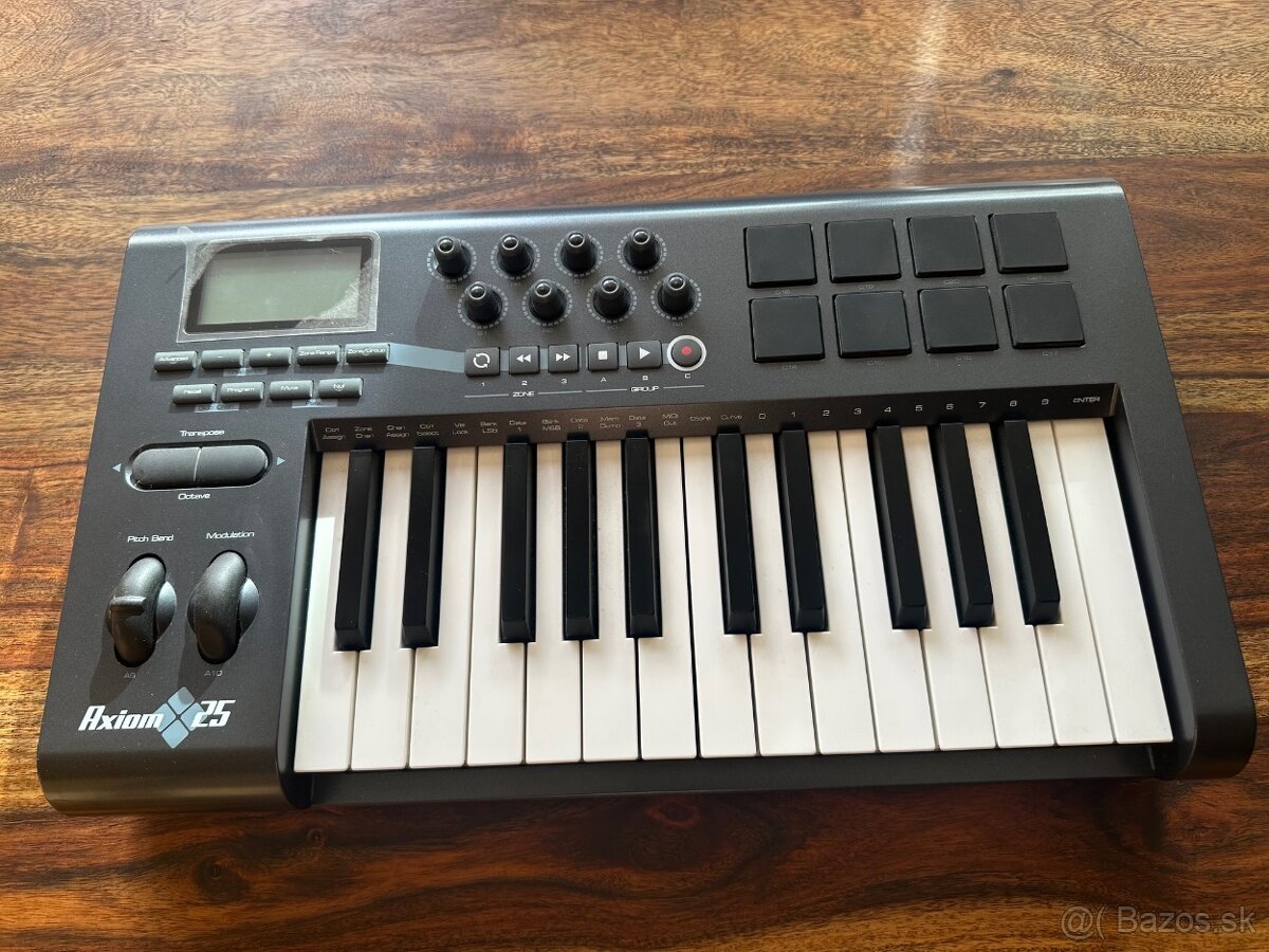 Midi ovládač M-AUDIO Axiom 25 - 3