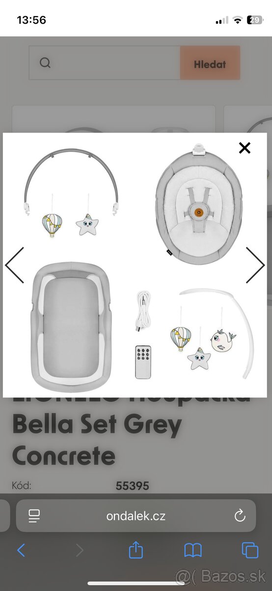 Cybex vajicko..lionelo hojdacka - 3