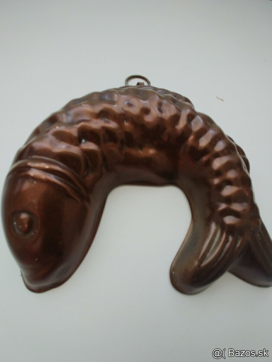 Starožitné medené formičky - 3