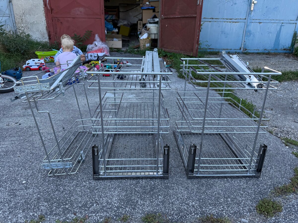 Predam košove systém do linky s Blum dorazmi - 3