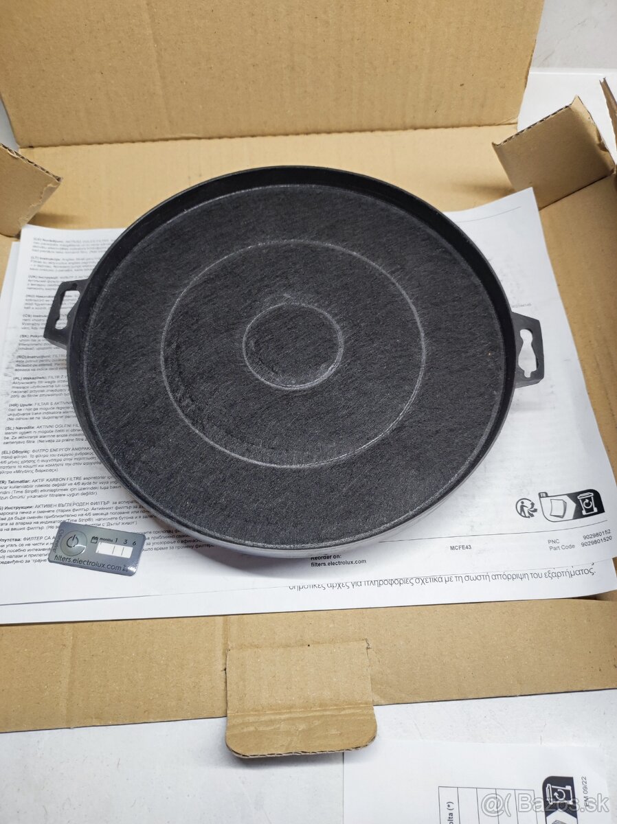 Uhlíkový filter k odsávaču - MCFE43 - 3