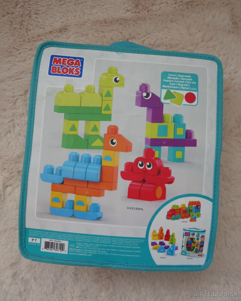 Hopsadlo a chodítko na tlačenie, detský klavír, stavebnice - 3