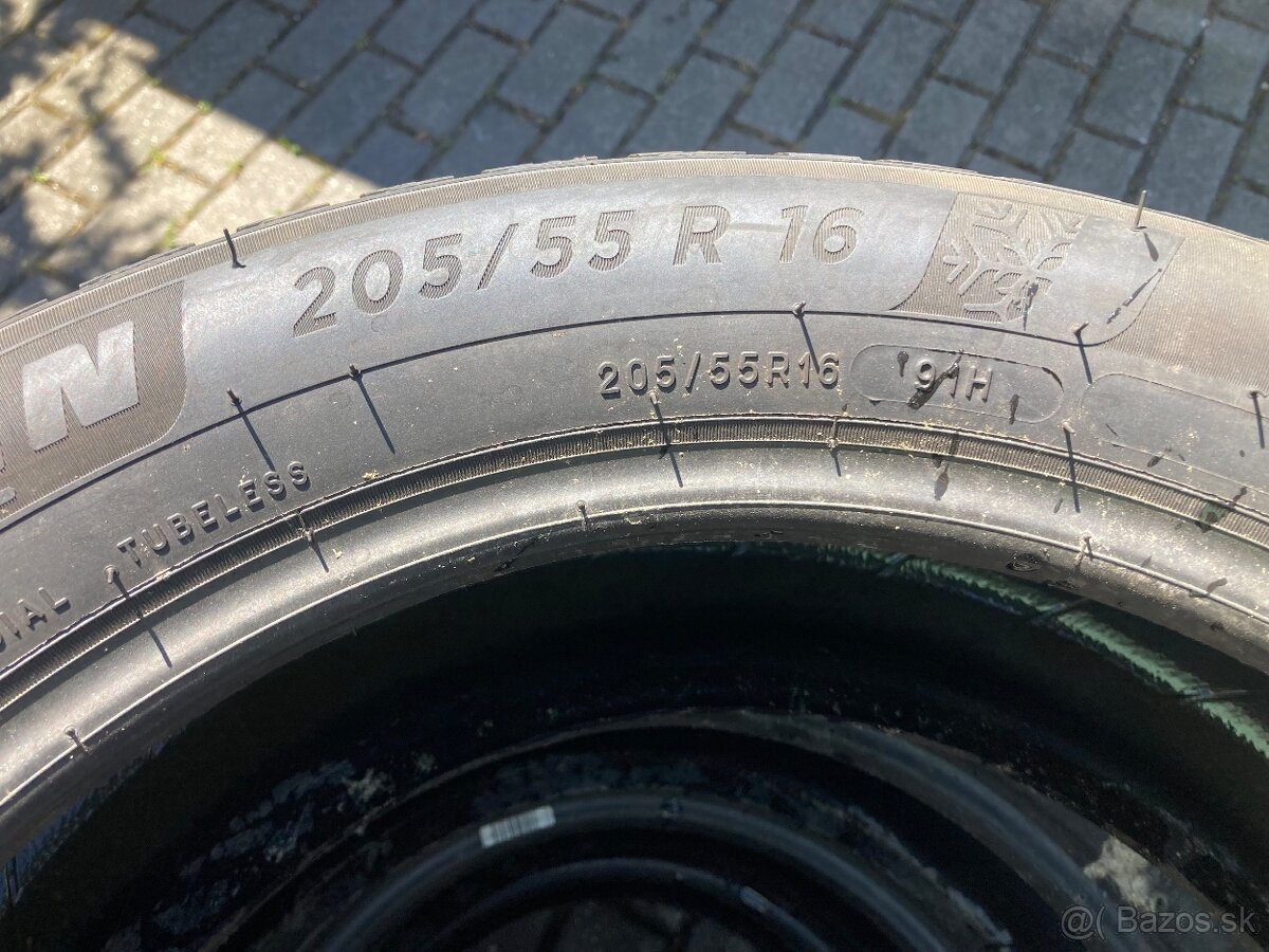 205/55r16 zimne Michelin - 3