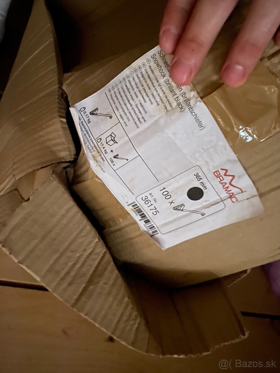 Predám lapač snehu - snehovú zábranu Bramac antracit - 3