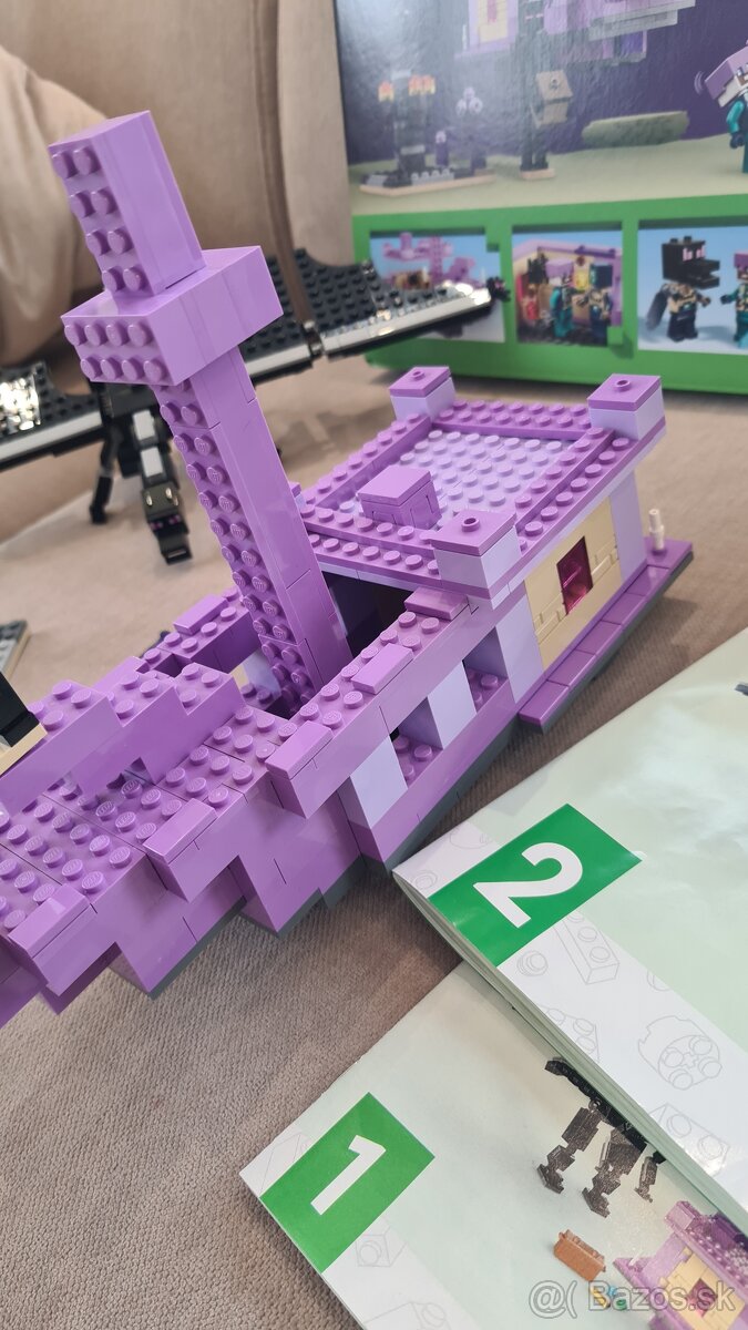 Lego 21264 Minecraft Enderdragon a koncová loď - 3