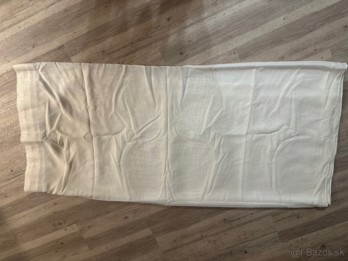 Zavesy / zaclony - svetle kremove zavesy - 3