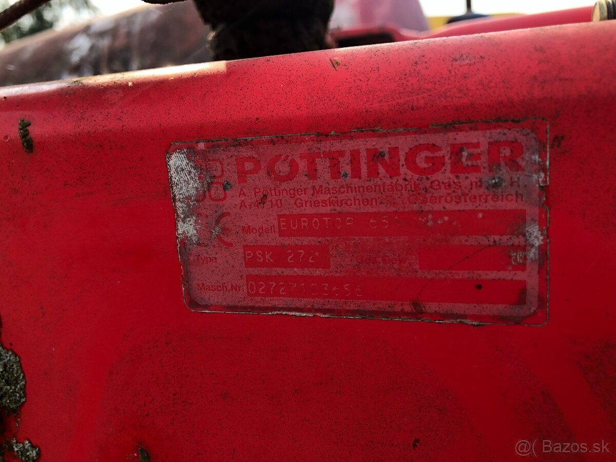 Zhrabovač Pőttinger eurotop 651 - 3