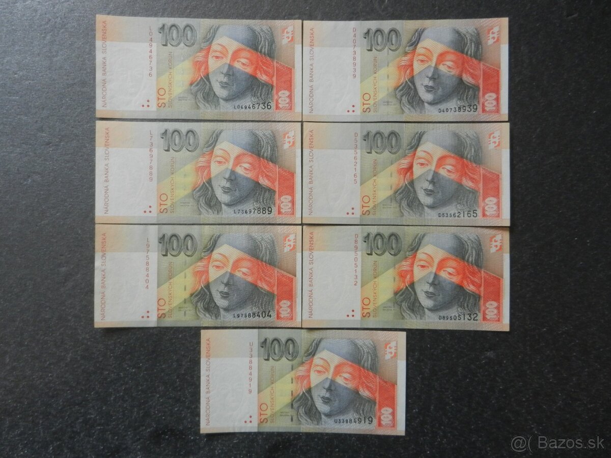 Slovenské bankovky pred eurom - 3