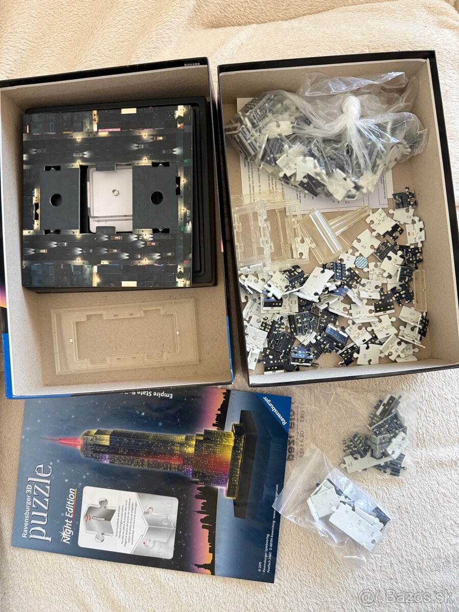 3D puzzle - Empire State Building Night Edition - 3