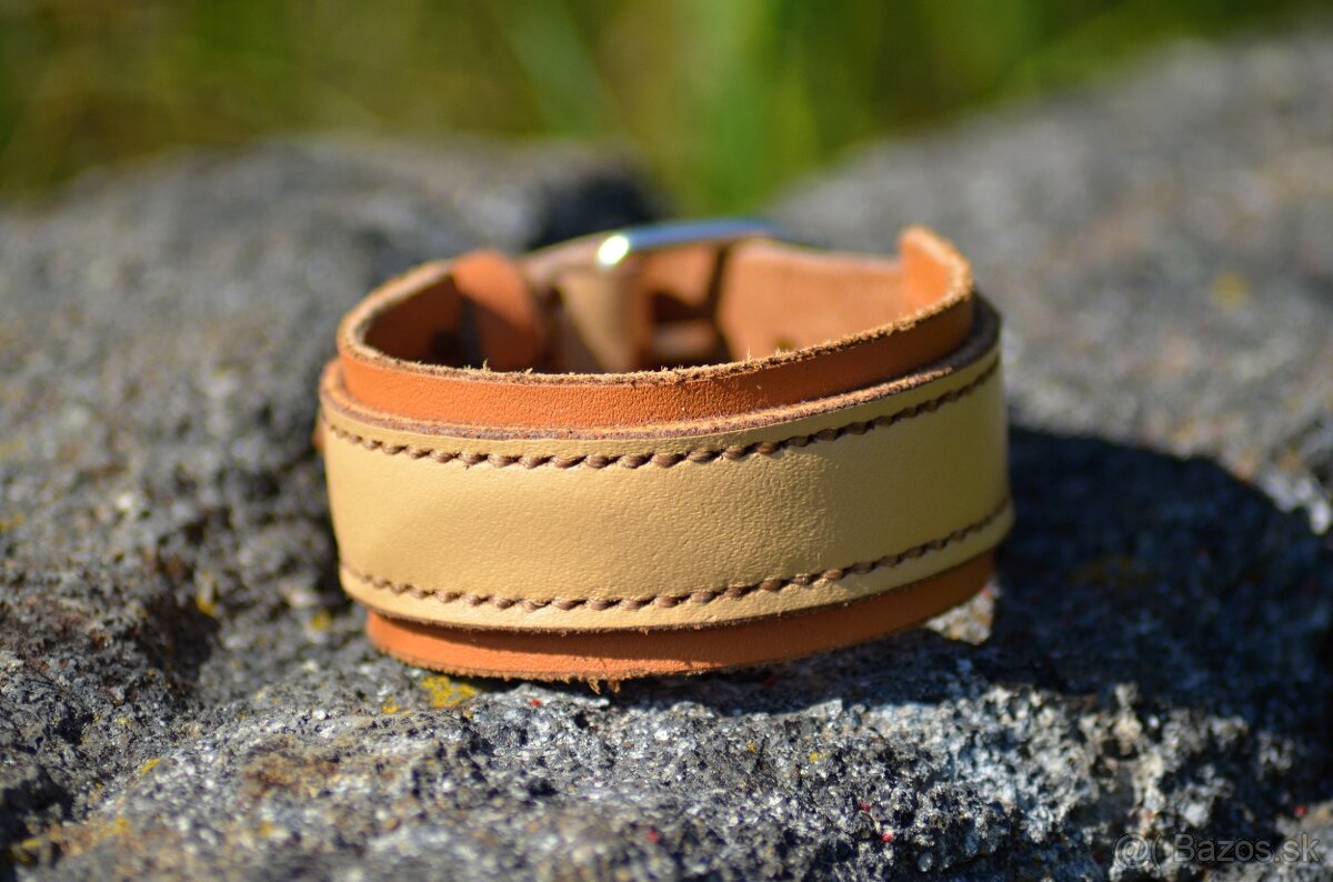 Kožený náramok 19-24cm - 3