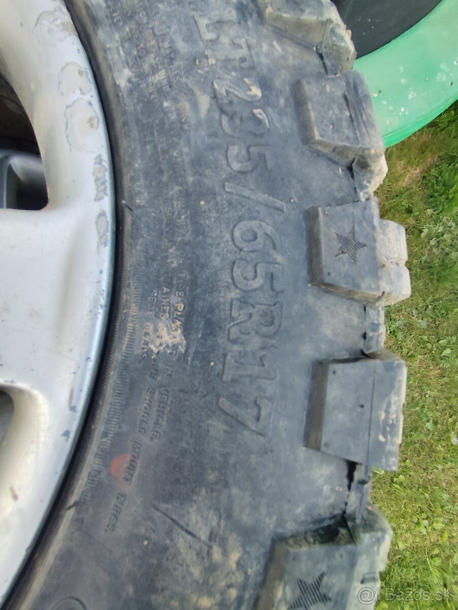 Predam elektrony 5x120 + offroad pneu