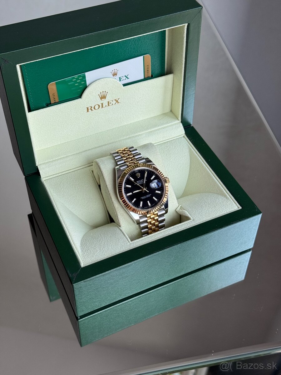 Hodinky Rolex DateJust 41 Full set box, Top stav Zlato/Ocel - 3