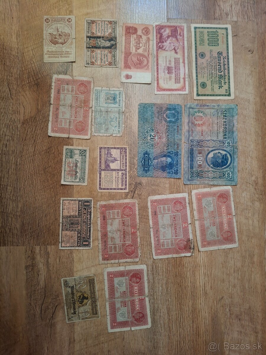 Staré bankovky - 3