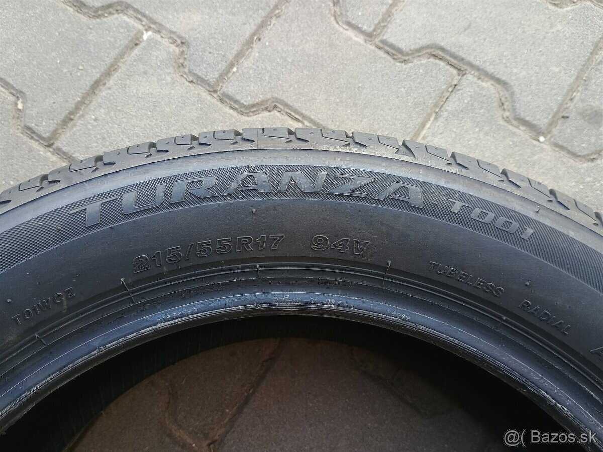 Letné pneu Bridgestone Turanza 215/55 R17 - 3