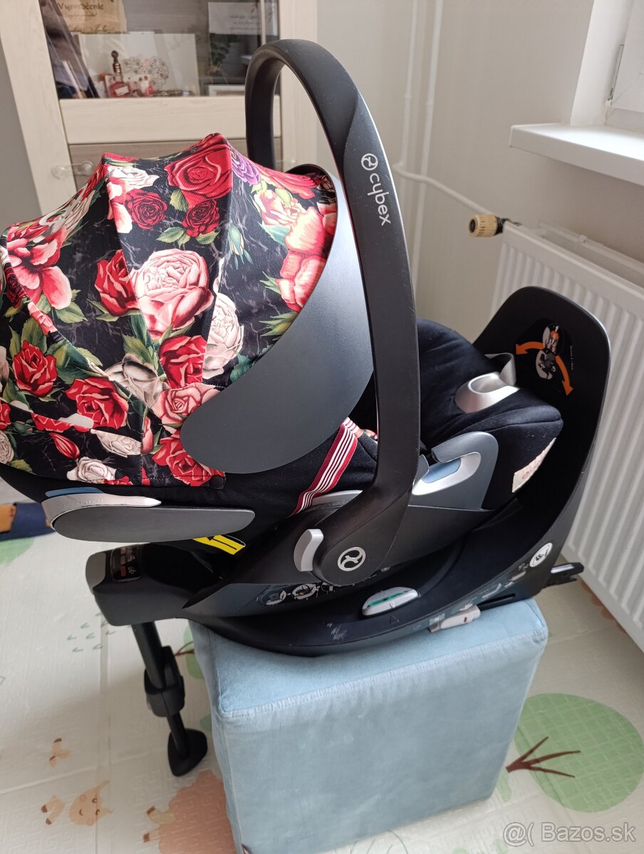 Vajíčko CYBEX Cloud Z I-Size Spring Blossom Dark - 3