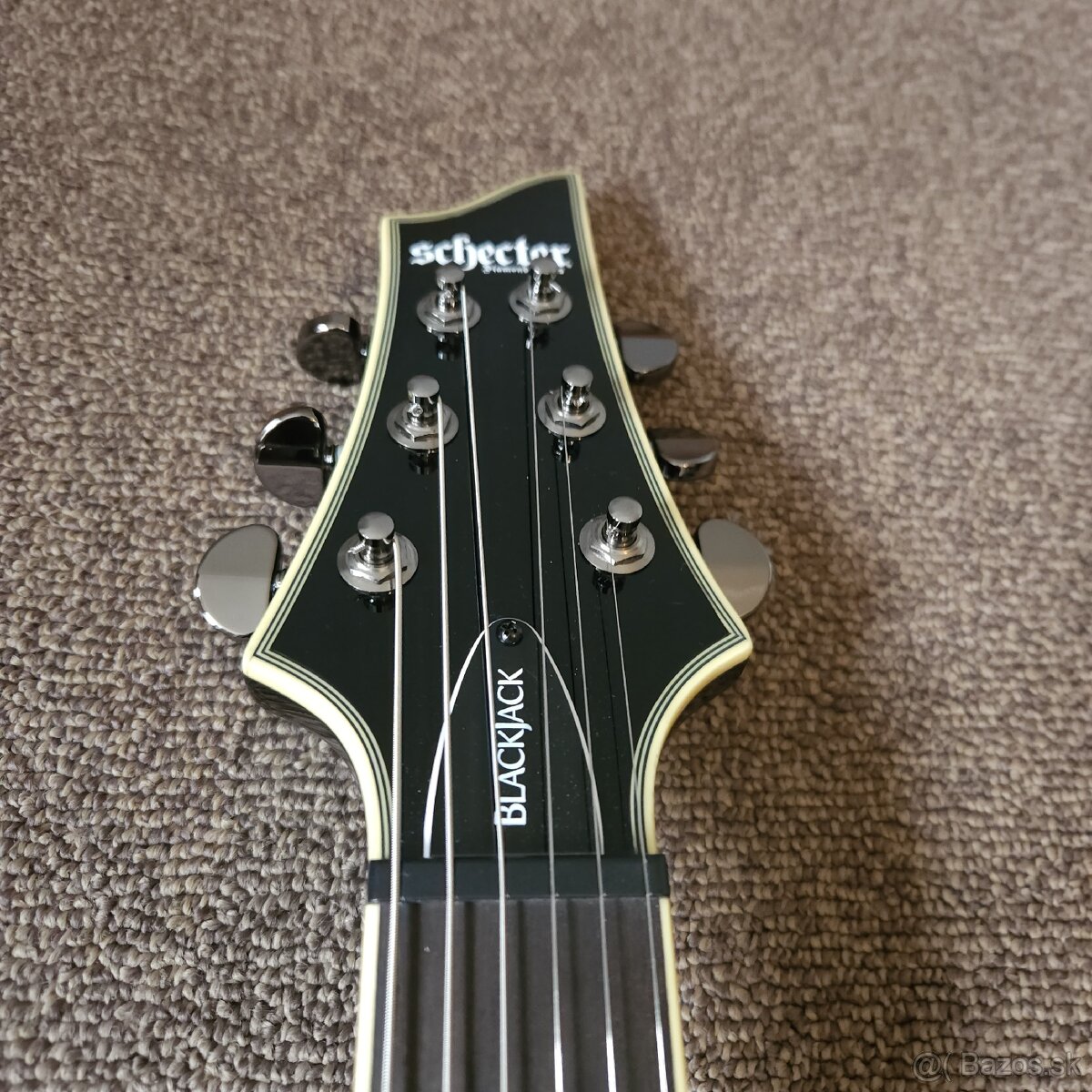 Predám Schecter C-1 Blackjack - 3