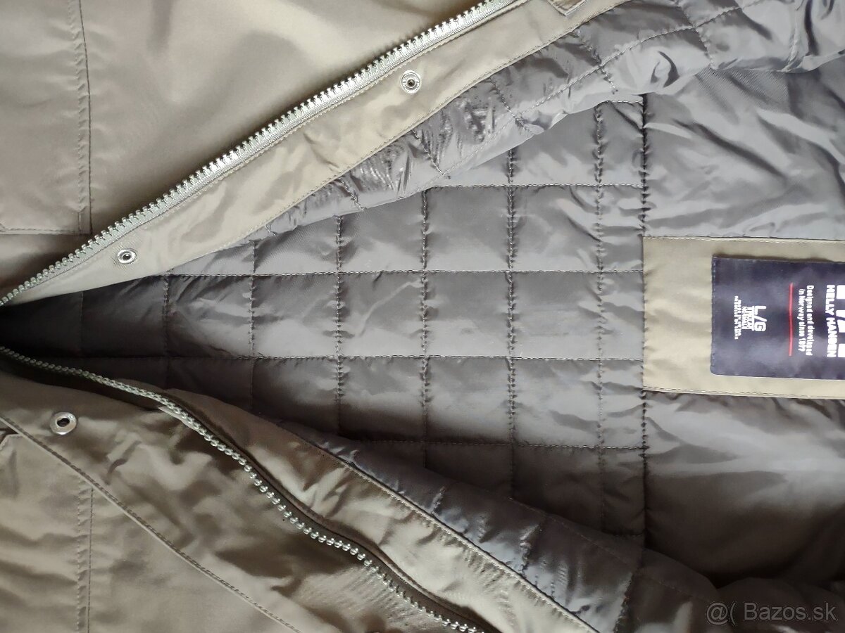 HELLY HANSEN, zelená Parka L/G, nová - 3