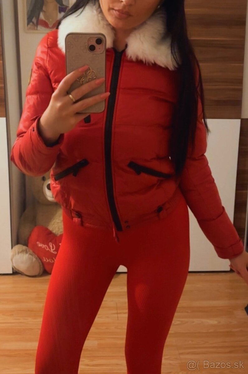 Krasna damska bunda Cipo and baxx - 3