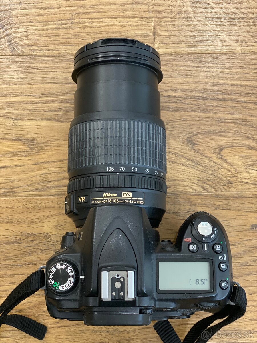 Nikon D90 + objektív 18-105mm (F3,5-5,6G) - 3