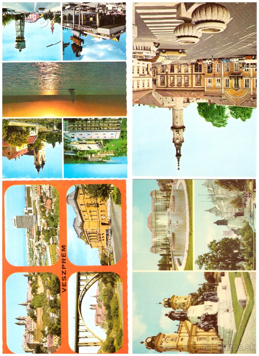 Pohľadnice mix svet farebne 2 - 3