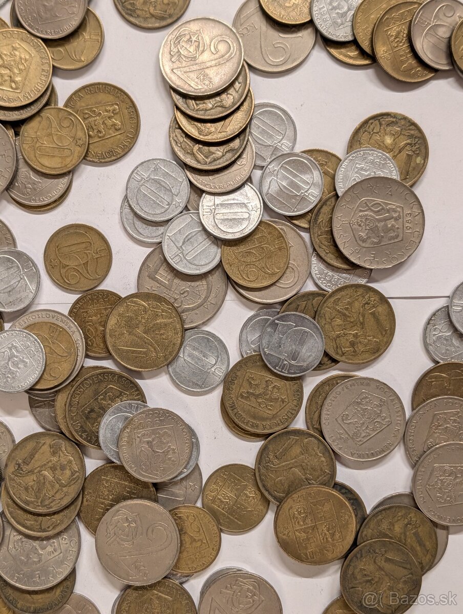 Predám Československe mince K2 - 3