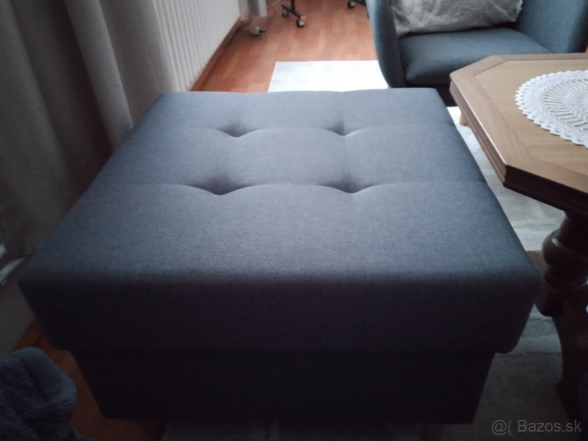 TABURET- PODNOŽKA- MODUL k pohovke 67x67- nový - 3