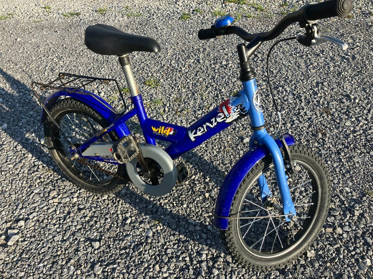 Detský bicykel 16" aj prilbu - 3