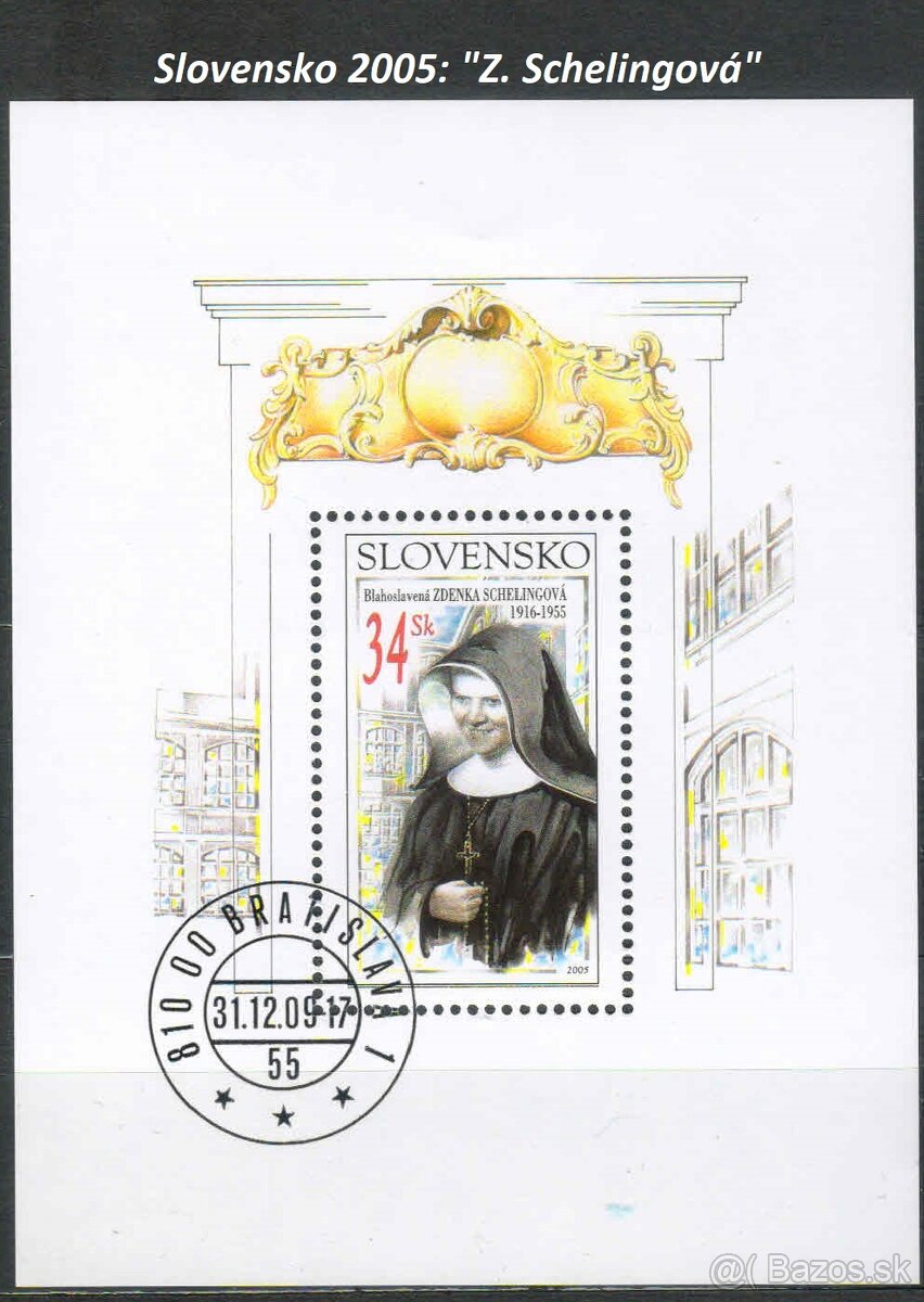 Poštové známky, filatelia: Slovensko, aršíky CC - 3