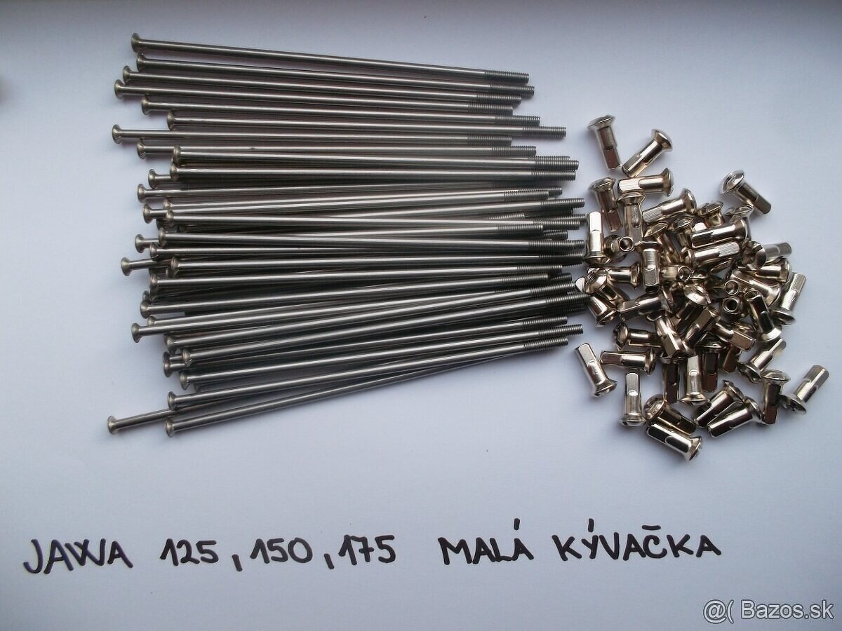 Jawa ČZ, Stadion, Manet atd, české nerezové výplety kola - 3