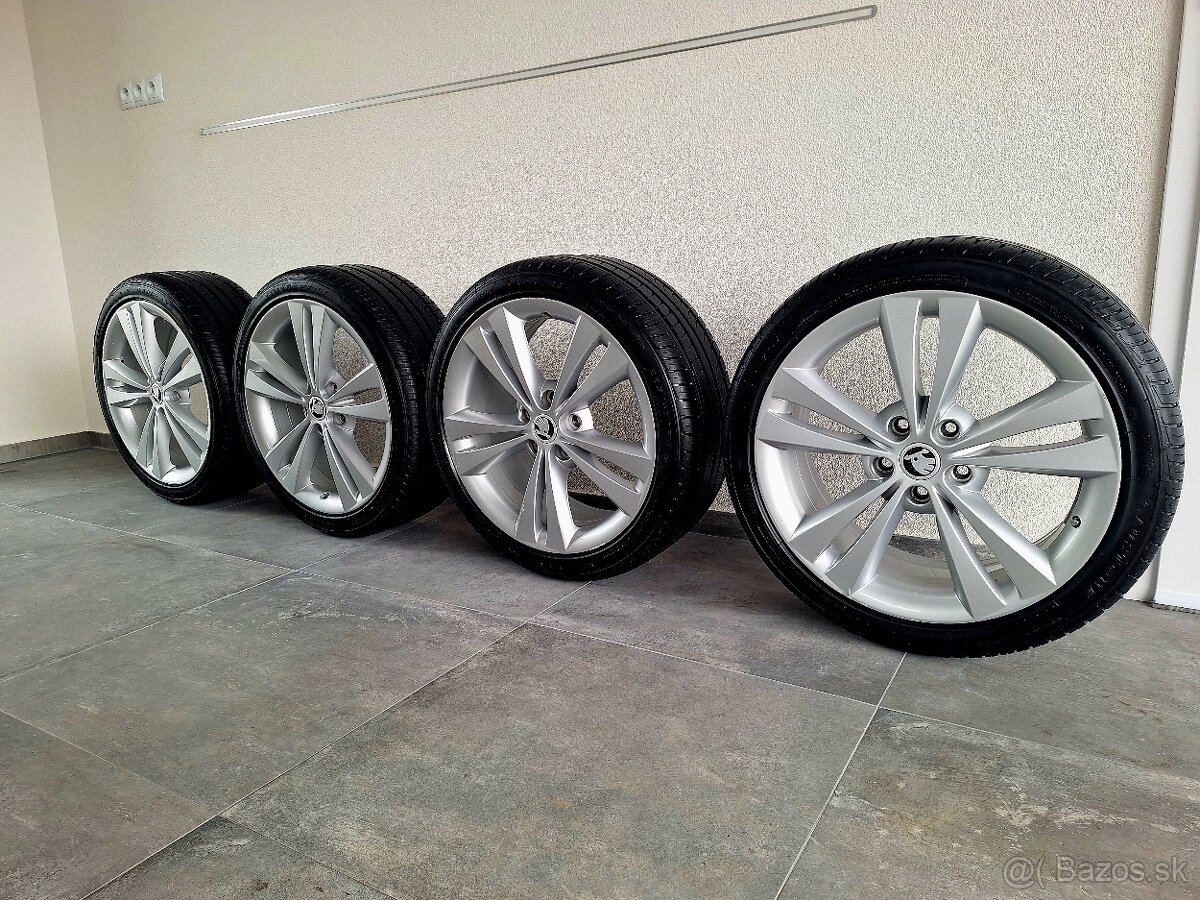 ORIGINÁL SADA ŠKODA NEPTUNE 5x112 R18 - 3