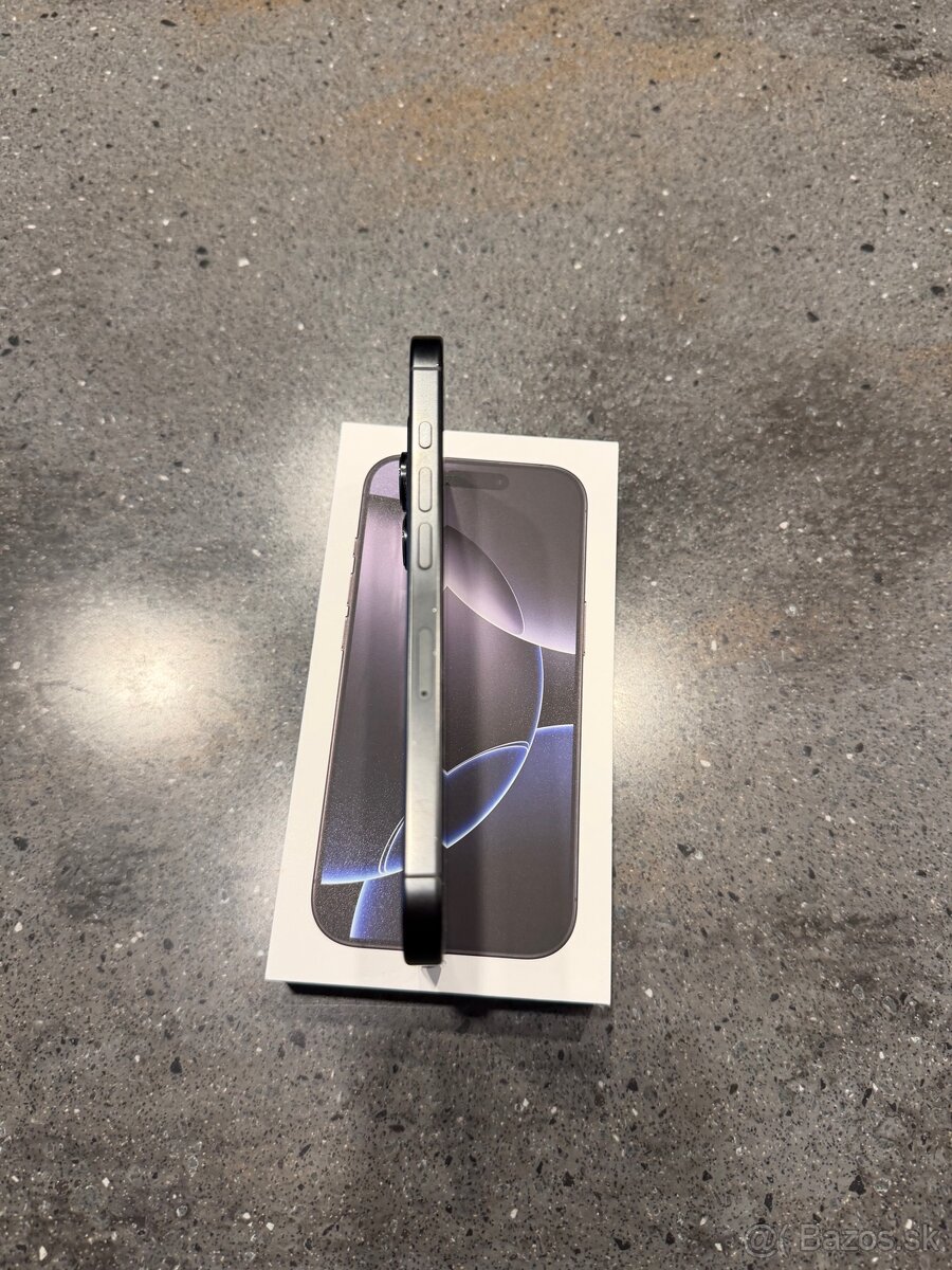 iPhone 16 pro 256gb BLACK TOP STAV - 3