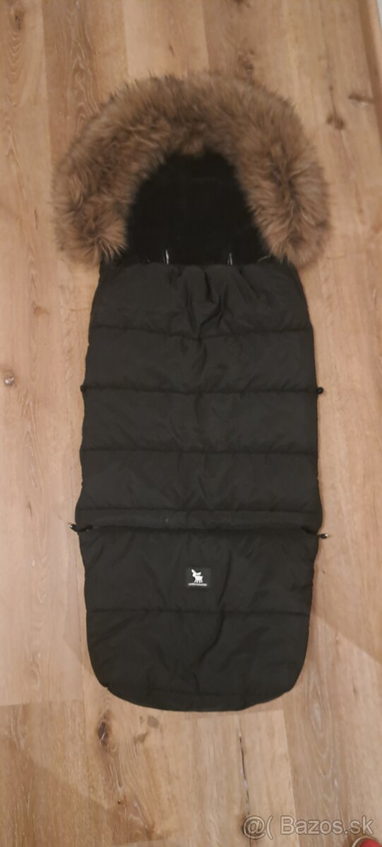 Cottonmoose fusak COMBI s kožuchom čierny - 3