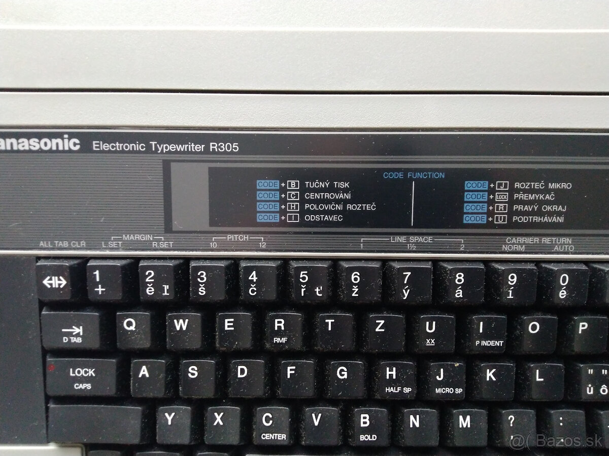 Elektrický písací stroj - 3