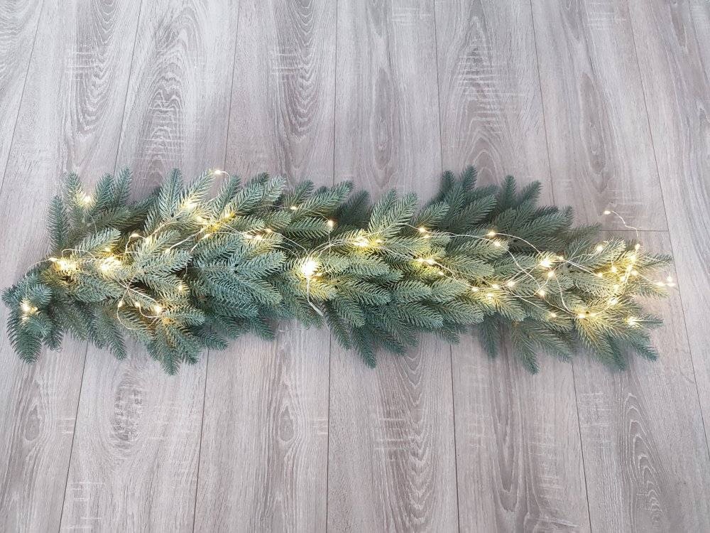 čečinové venčeky a vianočné girlandy - 3