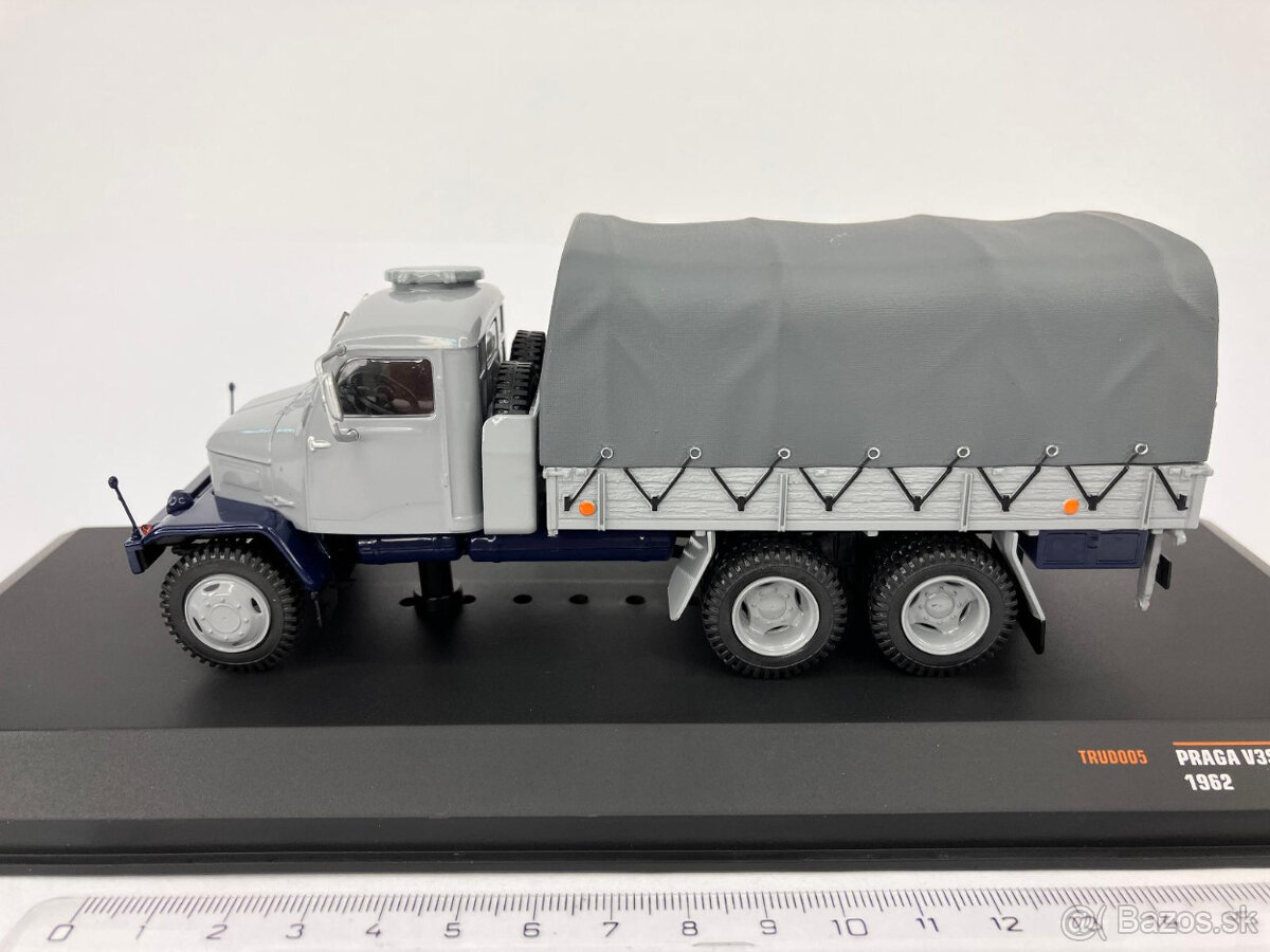 Praga V3S AD80 1974 1:43 + časopis - 3