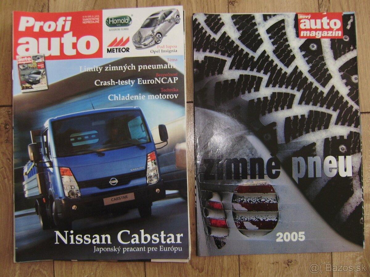 Predám, motoristické časopisy, prílohy a prospekty. - 3